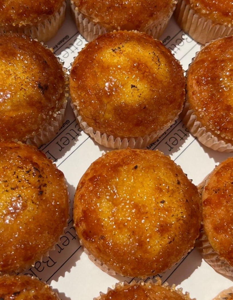 Creme Brulee Cupcakes (box of 12 mini cupcakes)