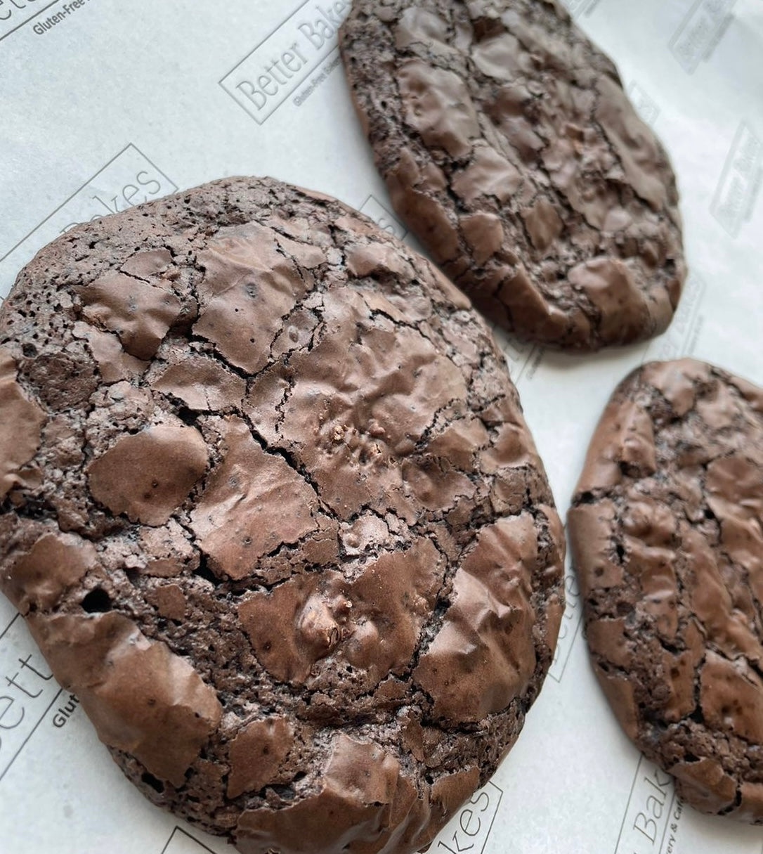 Chewy Soft Chocolate Cookies (box of 3 large cookies)